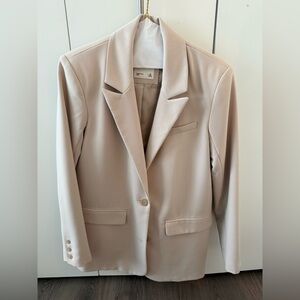 Abercrombie & Fitch Light Beige Blazer